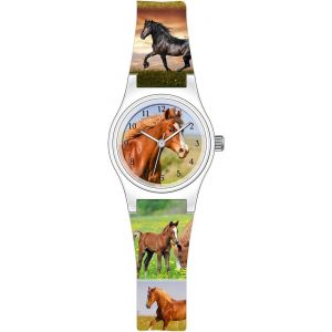 Montre-Bracelet Analogique À Quartz Pour Enfant Fille Garçon.[J590] - Neuf