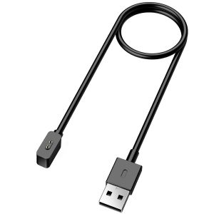 KALANKA-C&acirc;ble de Chargeur Compatible avec Redmi Watch 5/4/Xiaomi Smart Band 9/9 pro/8/8 Pro/Active, 1M C&acirc;ble de Charge USB Magn&eacute;tique en ABS, C&acirc;ble de Chargement de Montre, Noir - Neuf