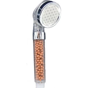 KGABERY-Pommeau Douche Fleur De Vie Spa,Économie D¿Eau,Anti Calcaire,Haute Pression,Marque Française - Neuf
