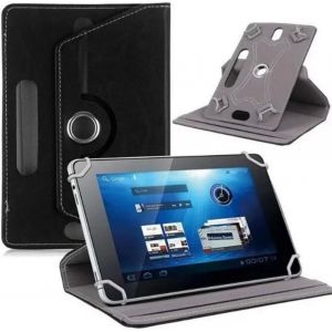Coque Universelle Pour Blackview Tablet 10 Pouces/Tab70 Wifi/Tab80/Tab30,Pour Teclast T45hd/T40 Air Tablette,Étui Housse En Cuir Pu Pour Tablette 10 Pouces (Noir) - Neuf