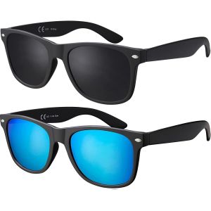 Fdjhy-Lunettes De Soleil Uv400 Cat3 Homme Femme Vintage - Neuf