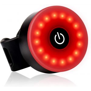 Feu Arrière Led Clignotant Puissant Pour Vélo, Lumière Rouge, 5 Modes D'éclairage, Batterie Rechargeable Usb Étanche Pour Vélos, Vtt, Scooters Et Plus Encore. - Neuf