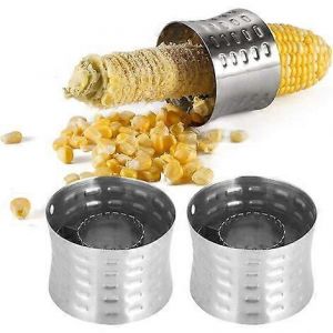 &Eacute;plucheur &Agrave; Ma&iuml;s, &Eacute;plucheur &Agrave; Ma&iuml;s De Cuisine, 2 Pi&egrave;ces, Outil D'&eacute;pluchage De Ma&iuml;s En Acier Inoxydable 304 Pour La Cuisine Domestique - Neuf