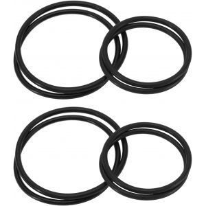 Mevronisshop-12pcs Bandes De Montage Pour V&eacute;lo Kit De Bandes De Joint Torique En Caoutchouc Compatible Avec Garmin Rapide Supports De V&eacute;lo Quart De Tour &Agrave; D&eacute;gagement Pour Cyclisme Sportif - Neuf