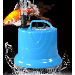 Pompe À Eau D'aquarium Pour Pomper Et Changer Eau.C'est Aussi Filtre À Pompe D'aquarium Ou Aspirateur À Excréments De Poissons,Disponible Pour Le Niveau D'eau Bas,Silencieux-Pompe Eau Bleue - Neuf