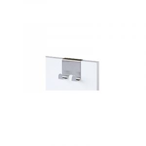 Gelco Design - Pat&egrave;re Double Pour Porte Argent 19.5 Cm - Neuf