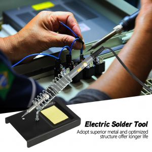 Fer a souder electrique portable 60 W, station de soudage, kit de reparation manuel (prise UE 220 V) - Neuf