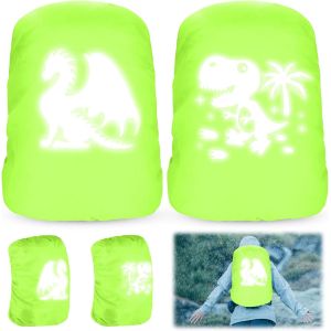 JGD-Housse de pluie pour cartable, sac &agrave; dos, protection contre la pluie, sac &agrave; dos Step by Step by Step by Step, housse de pluie imperm&eacute;able pour gar&ccedil;ons, filles, enfants - Neuf