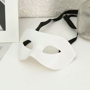 (Blanc) Masque De Mascarade Pour Homme Pour Fête Vénitienne Grecque Romaine Masque De Mardi Gras Design Style Grec Mythologique, Adapté Pour Halloween Noël Mardi Gras Party - Neuf