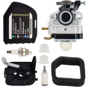Carburateur pour Taille-Herbe a Gaz 25cc avec Couvercle Filtre a Air, Remplacement 753-06258A - Neuf