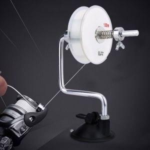 Enrouleur De Bobine Portable Avec Ligne De Peche De 100 M Et Accessoires (8#) - Neuf