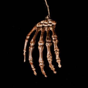 Cauc-D&eacute;corations D'halloween, Mains En Os De Cr&acirc;ne Pour La Veille De L'halloween Gothique, D&eacute;coration Int&eacute;rieure, Accessoires De F&ecirc;te, Ornement Squelette Pour Maison Hant&eacute;e (Fi&eacute;tri) - Neuf