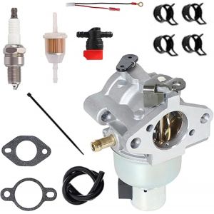 MEVRONISSHOP-Compatible avec carburateur pour tondeuse &agrave; gazon John Deere L110 LT155 LT160 avec moteur Kohler SV530 SV540 SV590 SV600 Command PRO 15 hp 17,5 hp - Neuf