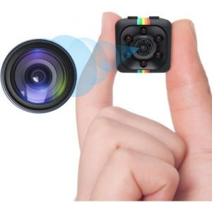 Caméra de surveillance interieur / exterieur - Caméra Espion, Mini Caméra sans Fil HD 1080P Portable Petite avec Détection de Mouvement pour la Sécurité Intérieure Extérieure à la Maison(Noir) - Neuf