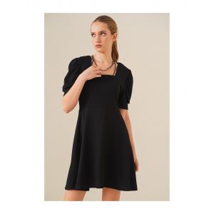 Robe En Maille À Encolure Carré - Neuf