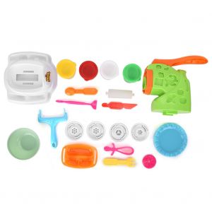Jeu de simulation de cuisine pour enfants, moule en pate a modeler, machine a nouilles, jouets en argile pour enfants - Neuf