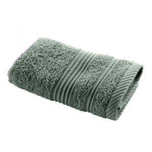 Serviette De Toilette Invite 30 X 50 Cm Tendresse Vert C&egrave;dre - Neuf