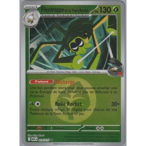 Carte Pok&eacute;mon - Filentrappe De La Team Rocket - 019/217 - Holo Reverse - H&eacute;ros Transcendants - Neuf