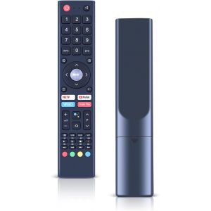 VornixorSarlshop-T&eacute;l&eacute;commande de rechange TV compatible avec Saba Changhong CHIQ (N/Y/P/G) GCBLTV02ADBBT SA32S67A9 L32H7A SA40S67A9 L43H7S SA43K67A9 U50H7A U55H7S U58H7S - Neuf