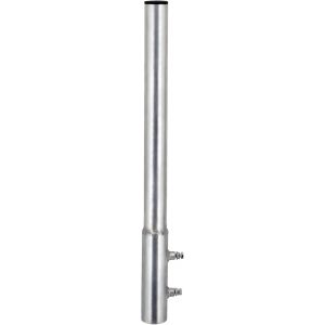 PremiumX Extension de Mât 70cm Ø 50mm - Embout de Mât en Aluminium pour Mâts d'Antenne et Paraboles Satellite - Neuf
