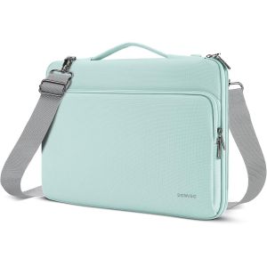 15-15.6 Inch Waterproof Protective Laptop Bag Case for Lenovo Yoga 730/ThinkPad T580/Dell/HP/Dell/ASUS ROG Zephyrus, Mint Green - Neuf