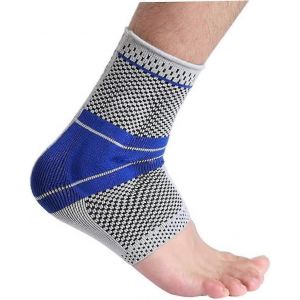 Genouillères Et Coudières Bandage De Pied Bandage De Cheville Élastique Bandage De Cheville En Silicone Bandage De Cheville Unisexe Supports De Cheville Pour Des Sports Tels Que Le Jogging,Le Football - Neuf
