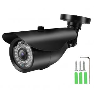 Camera Bullet analogique infrarouge TVI/AHD/CVI/CVBS, exterieure, IP66, etanche, NTSC, avec affichage a l'ecran (1080p) - Neuf