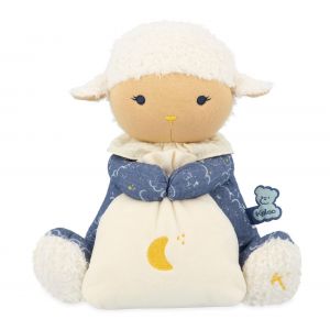 Kaloo - Doux Sommeil - Veilleuse Mouton Nomade - Veilleuse Peluche Pour Endormir B&eacute;b&eacute; - Bo&icirc;tier Amovible Et Rechargeable Par Usb - 20 Cm - D&egrave;s La Naissance, K221006 - Neuf