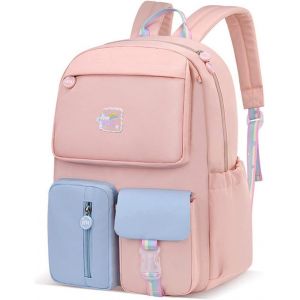 Sac À Dos Enfant Sacs Scolaires Filles Garçons Cartables Scolaires Sac D'École Sacs Scolaires Pour 1-3 Année Étudiant Outdoor Voyage École Daypacks Imperméable Polyester Rose Bleu S - Neuf