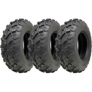 25x8.00-12 ATV Tyres 205/80-12 4ply P3080 OBOR Pinacle 61K Road Legal (Set of 3) - Neuf