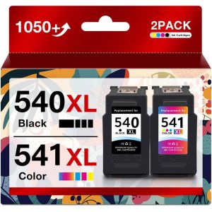 NouvelHorizonstore-PG-540XL CL-541XL Remplacement pour Cartouche Canon 540 et 541 XL encre compatibles pour PIXMA MG3650 MG3550 MG4250 Imprimante (1 Noir, 1 Tri-Couleur) - Neuf