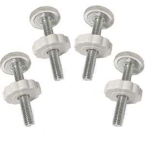 4 Pcs Pression B&eacute;b&eacute; Portes Tiges De Broche Filet&eacute;es Portes De Marche &Agrave; Travers Les Portes Accessoire Vis Boulons Kit Fittingl20241206117 - Neuf