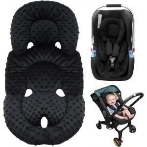 NouvelHorizonstore-Coussin de si&egrave;ge de voiture pour b&eacute;b&eacute;, soutien de la t&ecirc;te et du corps pour nouveau-n&eacute;, r&eacute;versible, 2 en 1, insert doux pour nouveau-n&eacute;, si&egrave;ge b&eacute;b&eacute; pour si&egrave;ges auto, balan&ccedil;oire, pou - Neuf