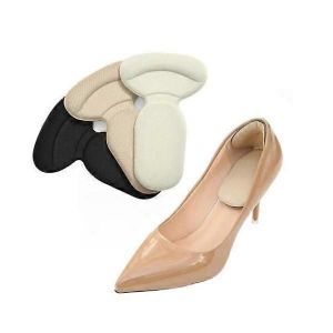 2 Pcs Semelles De Talon Semelles De Chaussures Doux Beige Efficace - Neuf