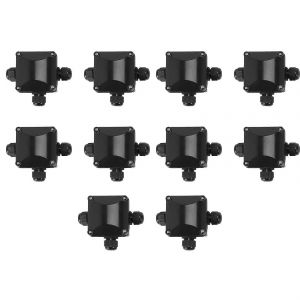 Boîte de dérivation 3 voies,connecteurs étanches IP 68 pour l'éclairage extérieur Boîte de dérivation externe Paquet de 1 - Neuf