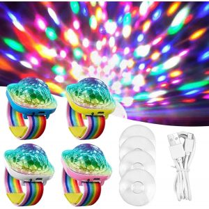 Bracelet Boule Disco, Montres Lumineuses &Agrave; Led, Lumi&egrave;re Boule Disco, Mini Boule Disco Pour Enfants, Portable Lumi&egrave;re De Sc&egrave;ne &Agrave; Commande Vocale Pour F&ecirc;te Bar Club D&eacute;cor Mariage - Neuf