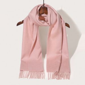 &Eacute;charpe Cachemire Rose Douceur - Neuf