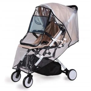 Housse De Pluie Universelle Pour Poussette, Auvent De Pluie Pour Poussette, Confortable - Neuf