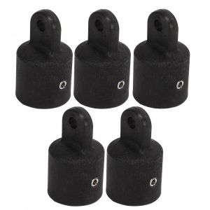 5pcs Top Eye End Cap Nylon Bimini Top Cap Fitting Marine Bimini Top Hardware Pour Bateaux Kayaks 7/8 Po (22mm) - Neuf
