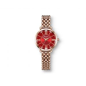 Montre &Agrave; Quartz &Eacute;tanche Pour Femme R033, Bracelet En Acier Et Goutte D'eau - Neuf