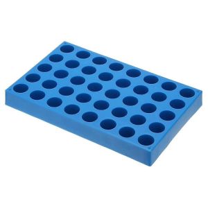 Support de flacons pour flacons d'échantillonneur automatique,porte-plateau de flacons Support de tube à essai empilable à 40 puits - Neuf