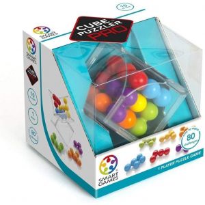 Eryi-- Cube Puzzler Pro - Jeu De Réflexion Et De Logique - Défis 3d - 80 Défis De Différents Niveaux - 1 Joueur - A Partir De 10 Ans - Neuf