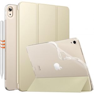 Coque Pour Ipad Air 11 Pouces 7e/6e G&eacute;n&eacute;ration M3/M2 2025/2024, Ipad Air 5e/4e G&eacute;n 10,9"" 2022/2020, Coque Arri&egrave;re Translucide Givr&eacute;e Tpu, Auto R&eacute;veil/Sommeil, Lumi&egrave;re Stellaire - Neuf