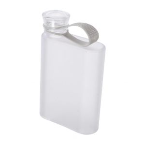 Gobelet Isotherme Blanc, Bouteille Plate, Gourde A5, Bouilloire De Sport, Bouteille D'eau Fine En Plastique Avec Poign&eacute;e - Neuf