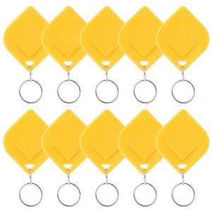 Lot de 10 etiquettes RFID 125 kHz pour points de controle de ronde de garde - Neuf