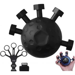 Asas-Kit D'entraînement De La Main En Silicone-Entraîneur De Force De Préhension Et De Doigts Pour L'entraînement Des Avant-Bras,Le Développement Musculaire Et La Rééducation - Neuf