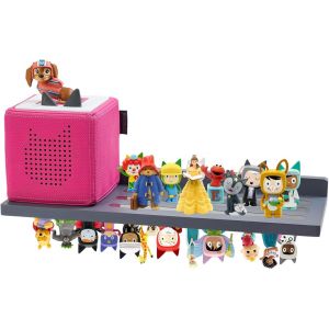 Etag&egrave;re Pour Tonies, Rangement Magn&eacute;tique Pour Toines Cr&eacute;atives, Pr&eacute;sentation De 30-36 Figurines, &Eacute;tag&egrave;re En Bois De Pin Pour Chambre D'enfant Et Salle De Jeux(Bleu) - Neuf