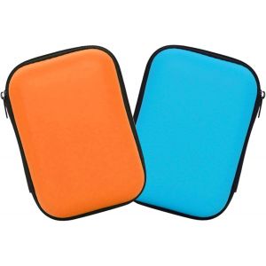 Loc-2 Pièces Boite Rangement Cartes,Boite Rangement Cartes De Jeu Cartes À Jouer,Petite Boite De Rangement Fermeture Éclair Étuis De Jeux De Cartes,Cartes Non Incluses(Couleur Aléatoire) - Neuf