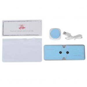 Masseur Cervical Multifonction, Mini Appareil De Massage Electrique Pour Les Epaules Et Le Cou, Usb, Bleu - Neuf