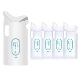 Lot De 4 Sacs D'urine Jetables De 700 Ml Pour Voyage, Camping, Urgence - Neuf